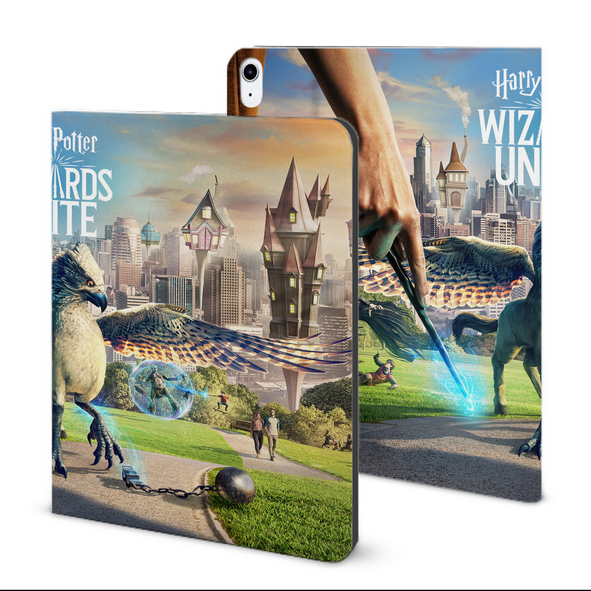 （画像用） Harry Potter ハリー・ポッターシリーズ IPad ケース ブック型 PUレザー TPU 耐衝撃 軽量 薄型 ペン収納なし 全面保護 IPad 各モデル対応
